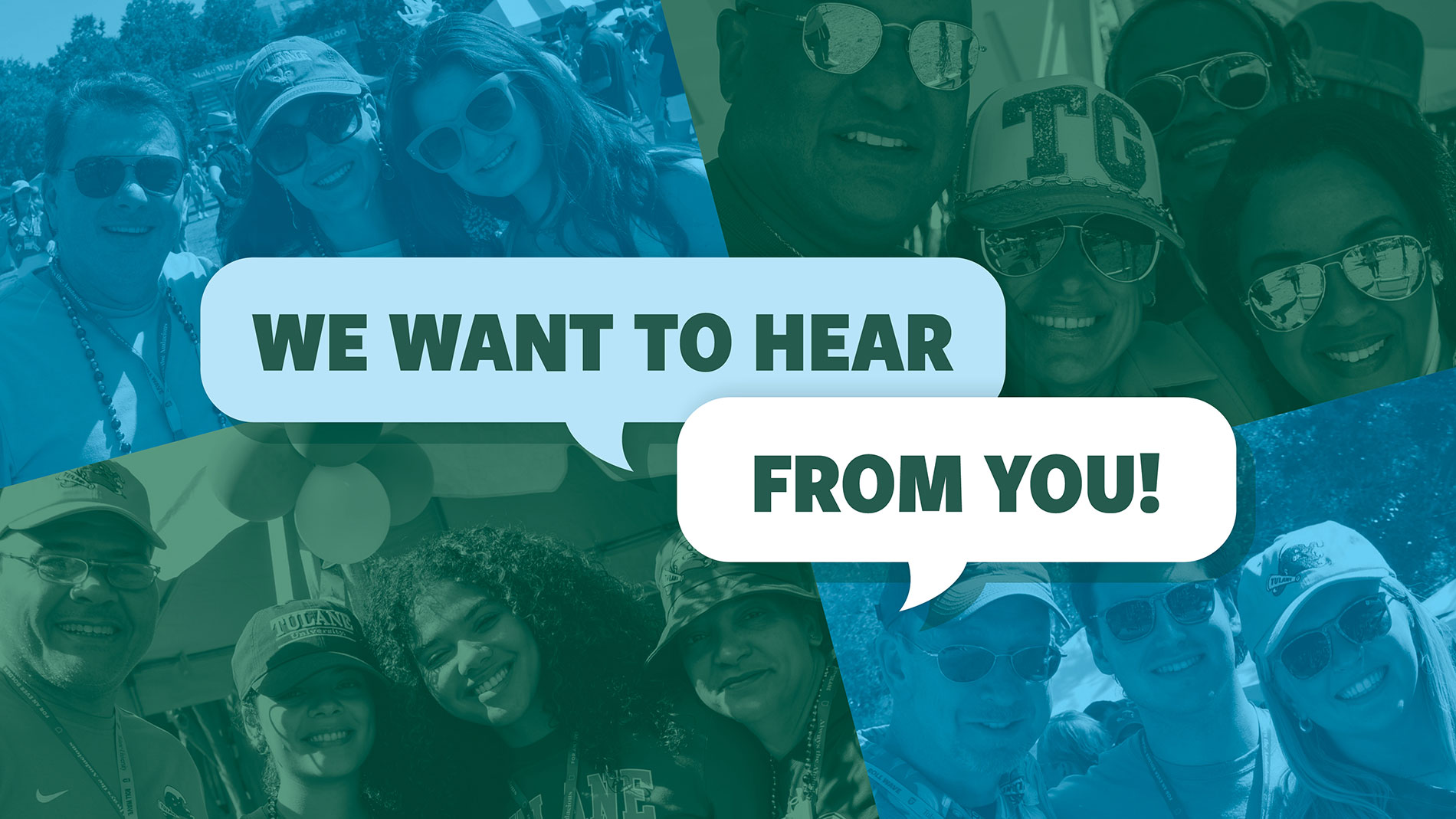 Hear from you