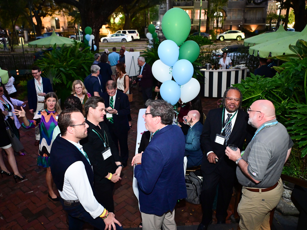 Tulane alumni at a reunion.